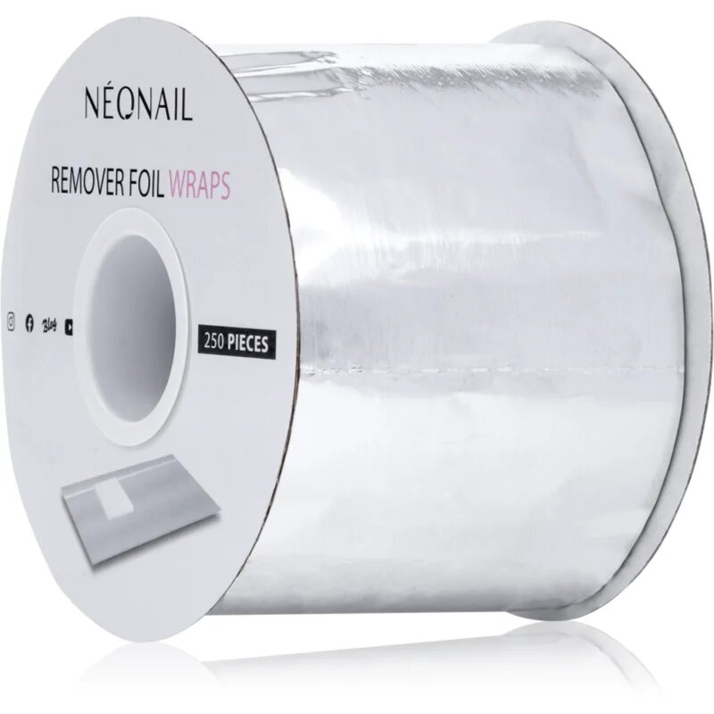 NeoNail Remover Foil Wraps gél lakk eltávolító 250 db