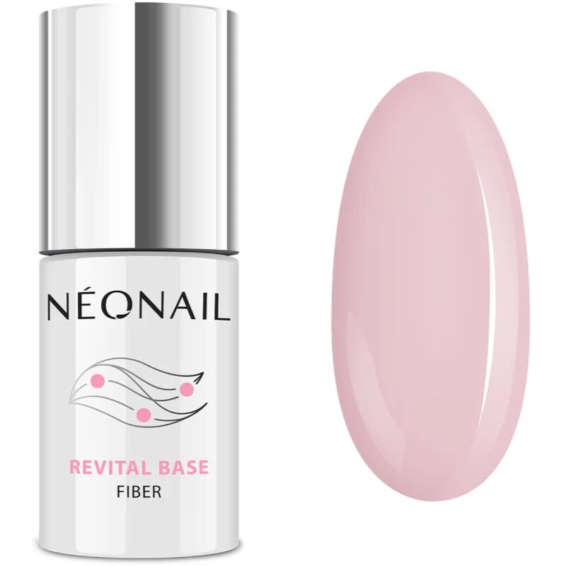 NeoNail Revital Base Fiber alaplakk körömépítésre árnyalat Creamy Splash 72 ml