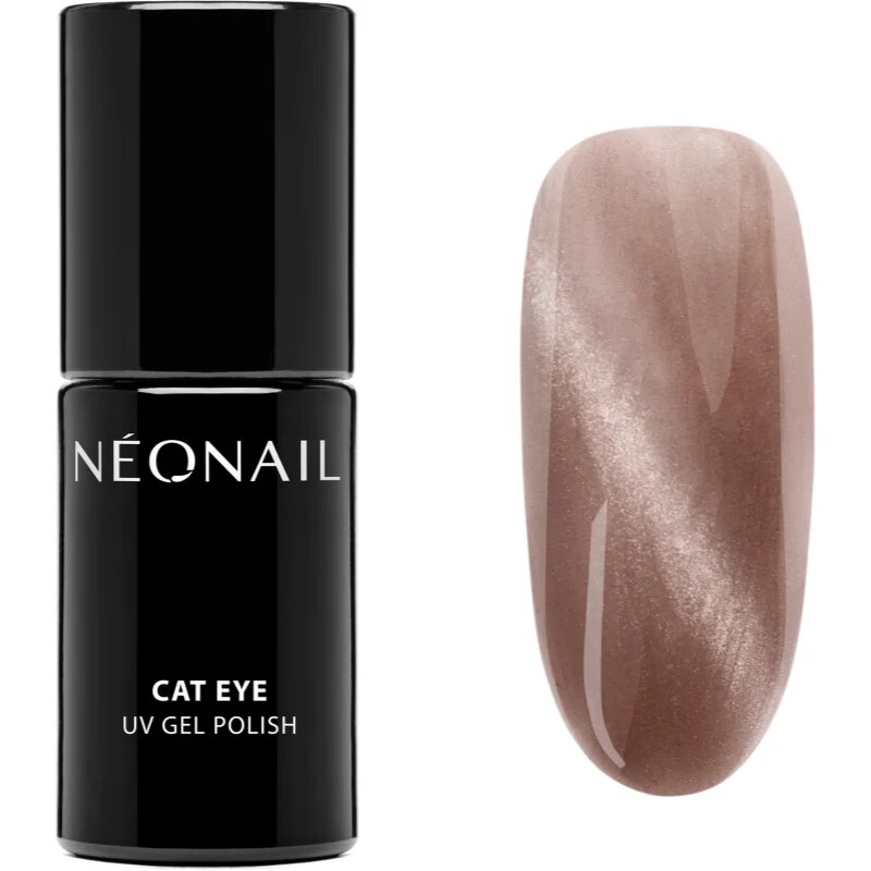 NeoNail Rhythm Of Spring gél körömlakk UV / LED-es lámpákhoz árnyalat Sunlit Shimmer (Cat Eye) 7.2 ml