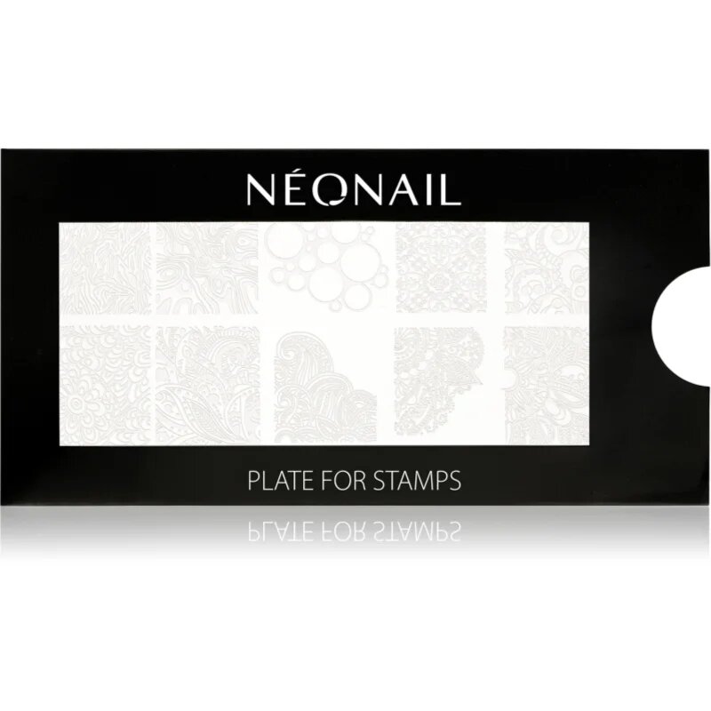 NeoNail Stamping Plate sablonok körmökre típus 01 1 db