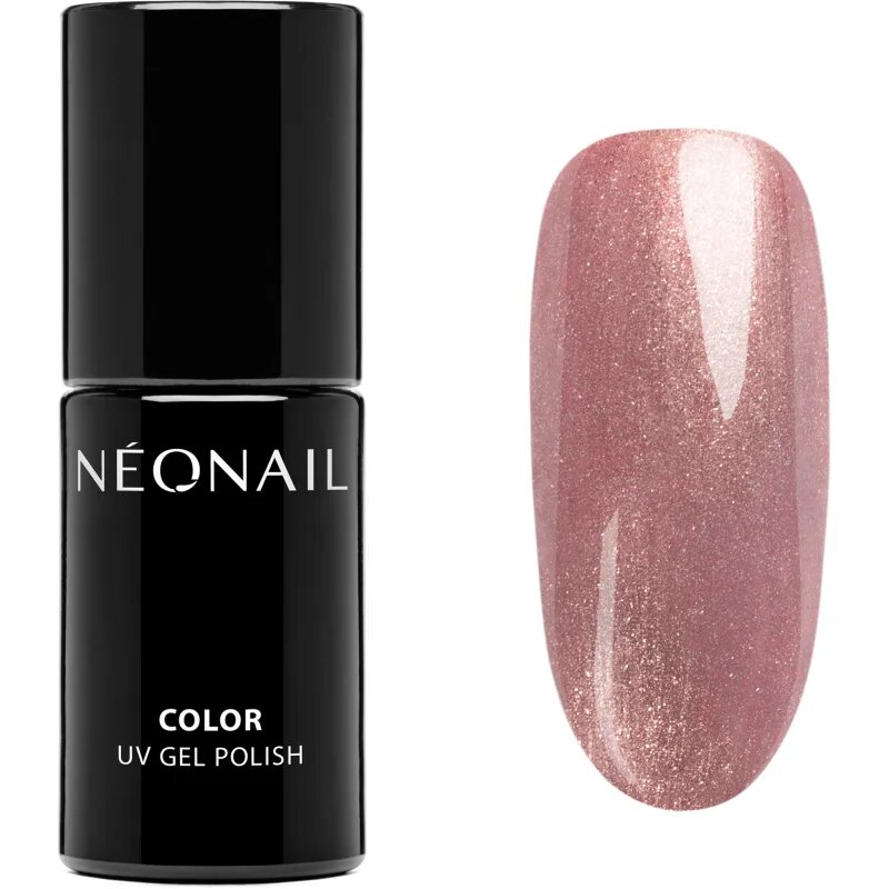 NeoNail Winter Symphony gél körömlakk UV / LED-es lámpákhoz árnyalat Melting Rose 7.2 ml