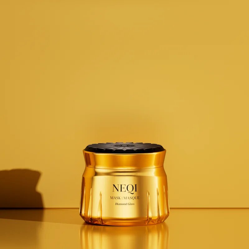NEQI Diamond Glass Mask maszk a fénylő és selymes hajért 250 ml