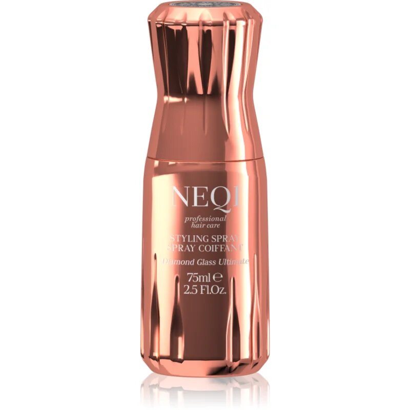 NEQI Diamond Glass Ultimate Styling spray styling spray töredezés ellen 75 ml