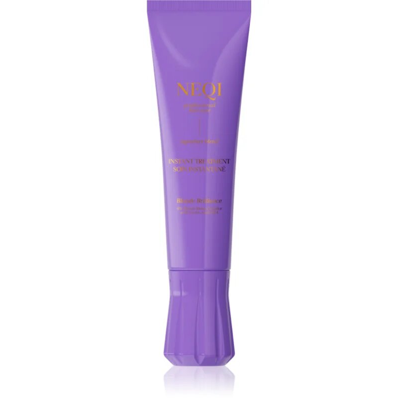 NEQI Treatment Treasure Blonde Brilliance regeneráló kúra szőke hajra 100 ml