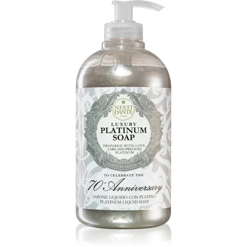 Nesti Dante Luxury Platinum folyékony szappan pumpás 500 ml