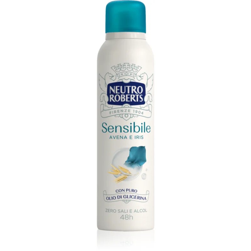 Neutro Roberts Avena e Iris spray dezodor 48 órás hatás 150 ml