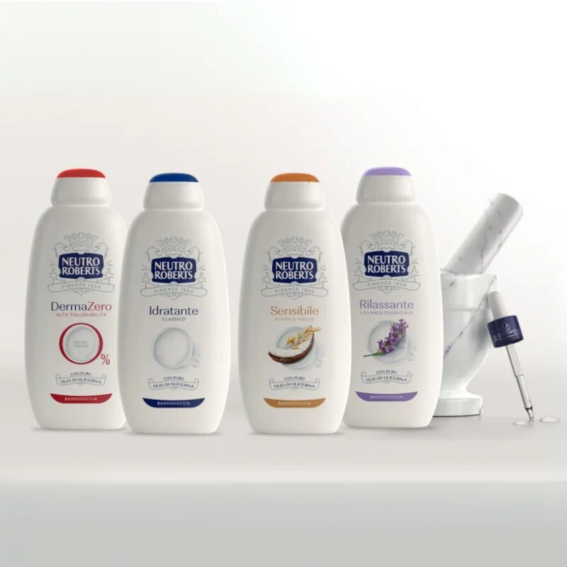 Neutro Roberts DermaZero hipoallergén tusfürdő 600 ml