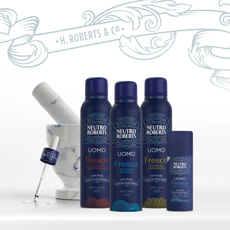 Neutro Roberts Essenza Marina golyós dezodor 48 órás hatás 40 ml