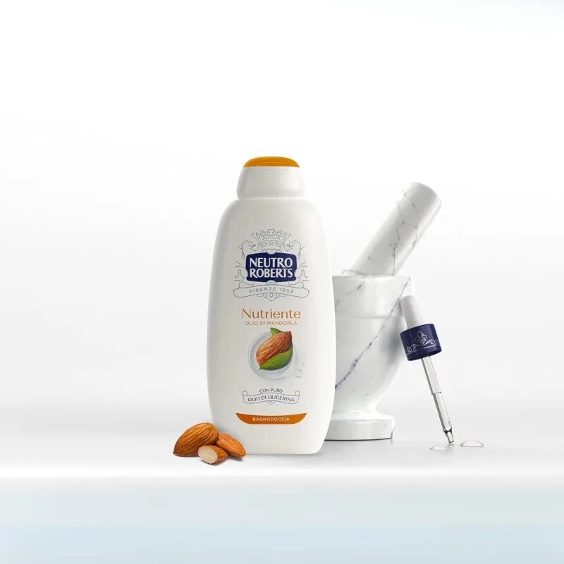 Neutro Roberts Olio di Mandorla tusfürdő gél tápláló hatással 600 ml