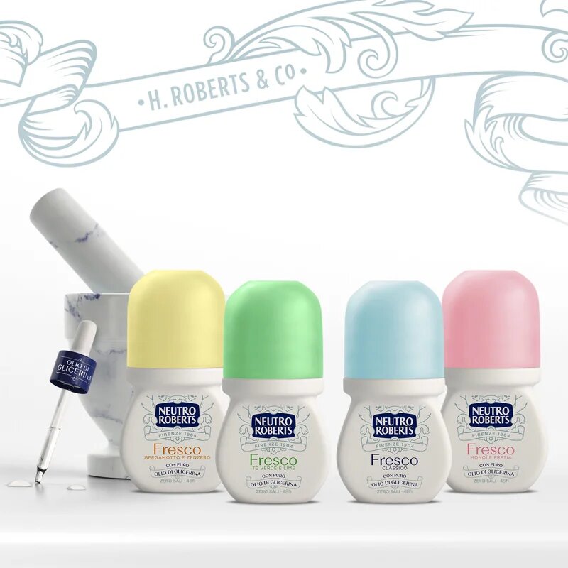 Neutro Roberts Tè Verde e Lime golyós dezodor 48 órás hatás 50 ml
