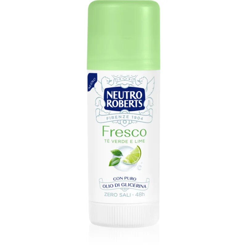 Neutro Roberts Tè Verde e Lime golyós dezodor roll - on 48 órás hatás 40 ml
