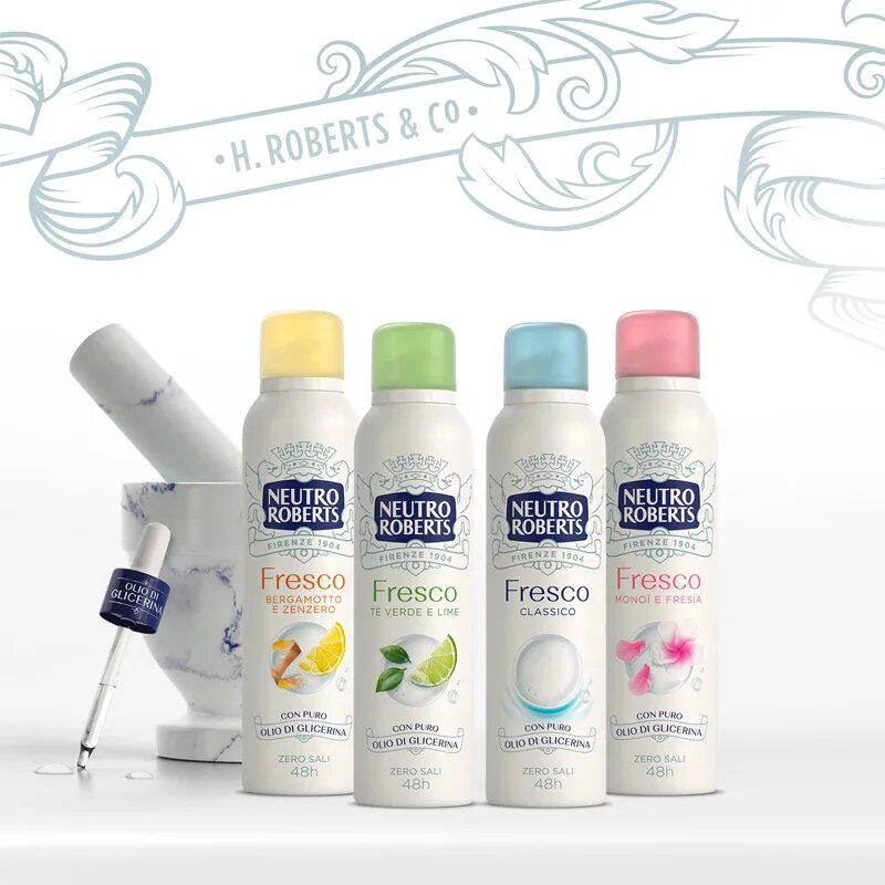 Neutro Roberts Tè Verde e Lime spray dezodor 48 órás hatás 150 ml