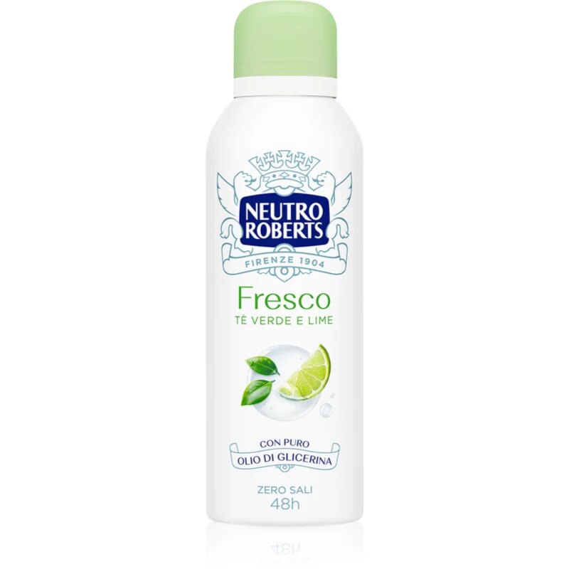 Neutro Roberts Tè Verde e Lime spray dezodor 48 órás hatás 50 ml