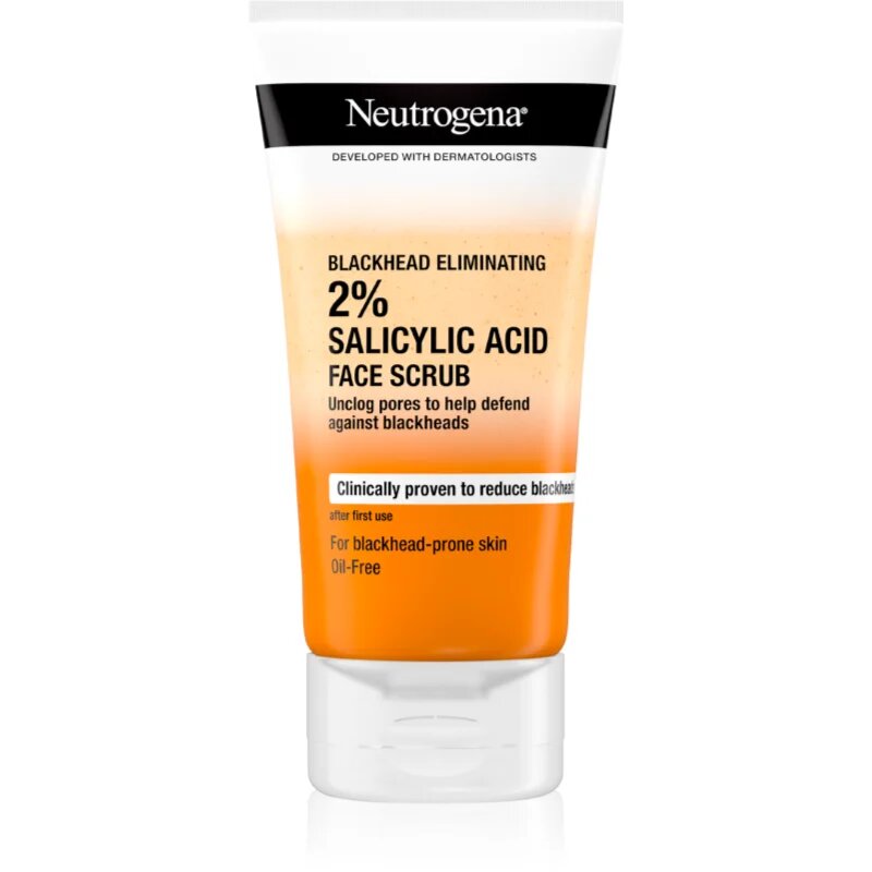 Neutrogena Blackhead Eliminating peeling a mitesszerek ellen 150 ml