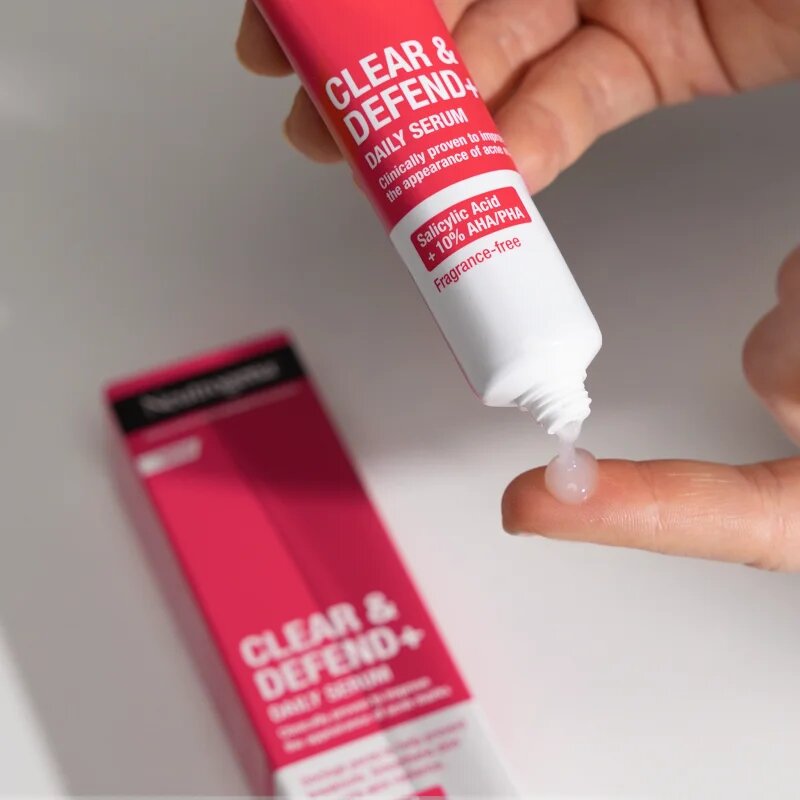 Neutrogena Clear & Defend+ bőr szérum pattanások ellen 30 ml