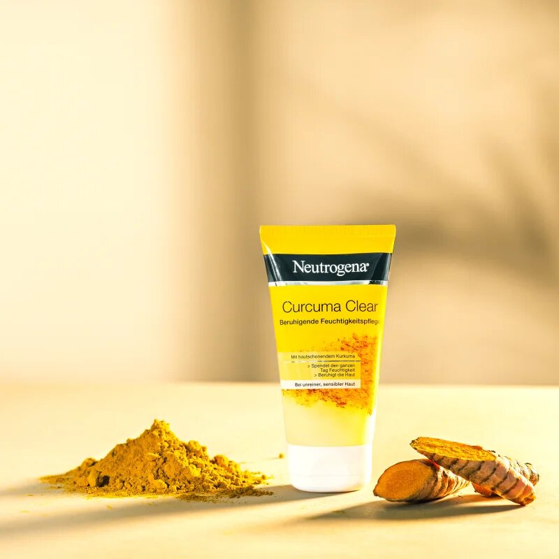 Neutrogena Curcuma Clear nyugtató és hidratáló krém 75 ml