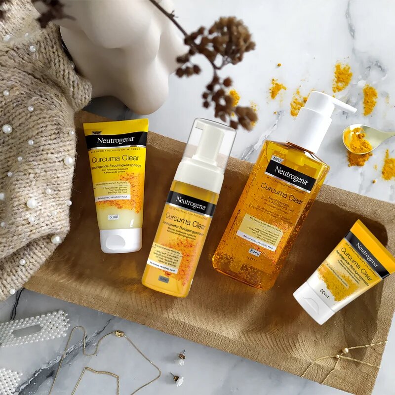 Neutrogena Curcuma Clear nyugtató és hidratáló krém 75 ml