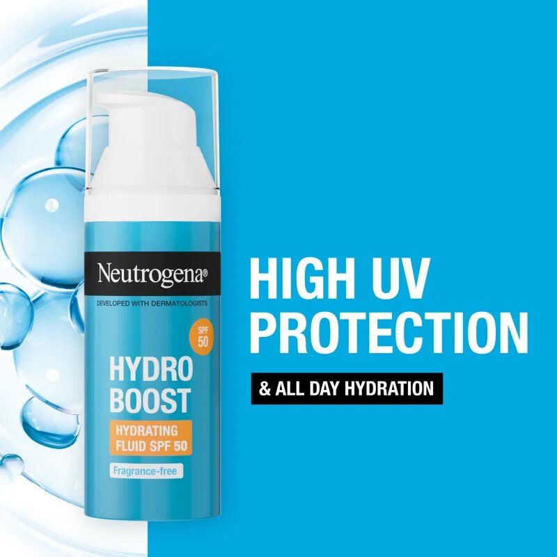 Neutrogena Hydro Boost® gyengéd hidratáló fluid SPF 50 50 ml