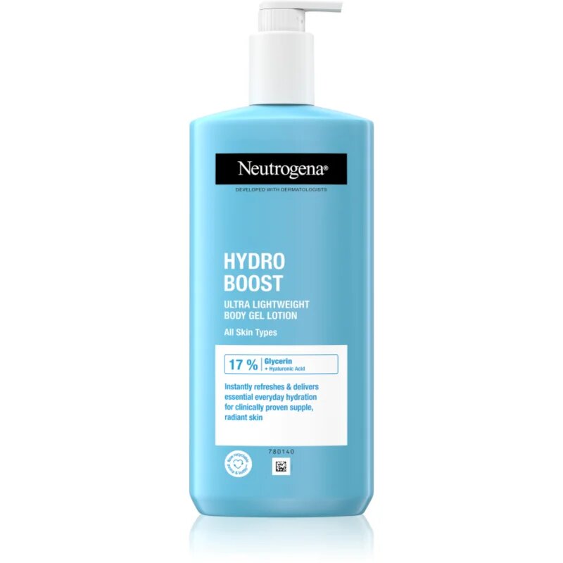 Neutrogena Hydro Boost® könnyű testápoló krém géles textúrájú 400 ml