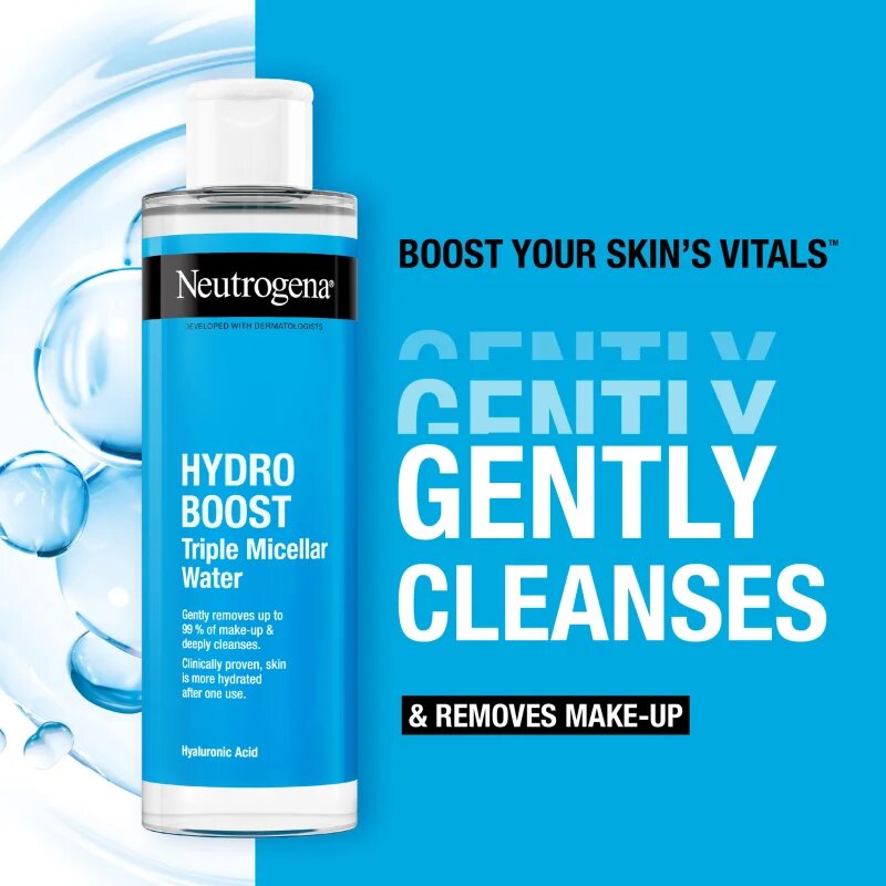 Neutrogena Hydro Boost® micellás víz 3 az 1-ben 400 ml