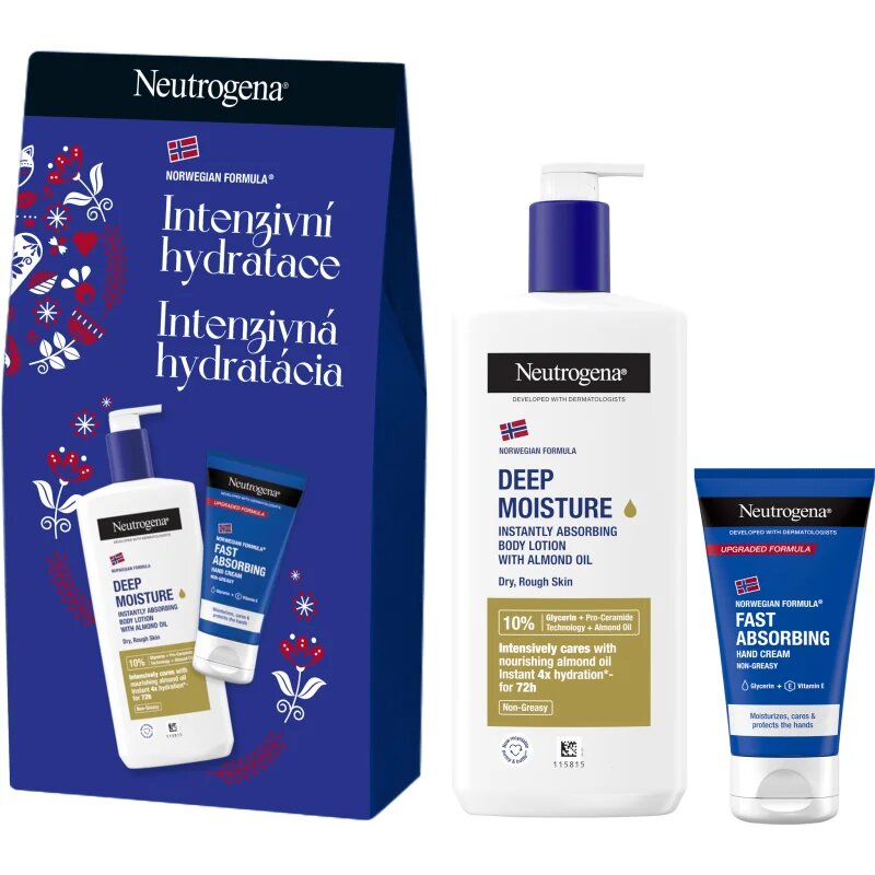Neutrogena Norwegian Formula® Deep Moisture ajándékszett az intenzív hidratálásért
