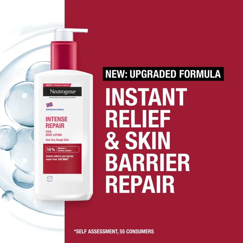 Neutrogena Norwegian Formula® intenzív regeneráló testápoló tej száraz bőrre 400 ml