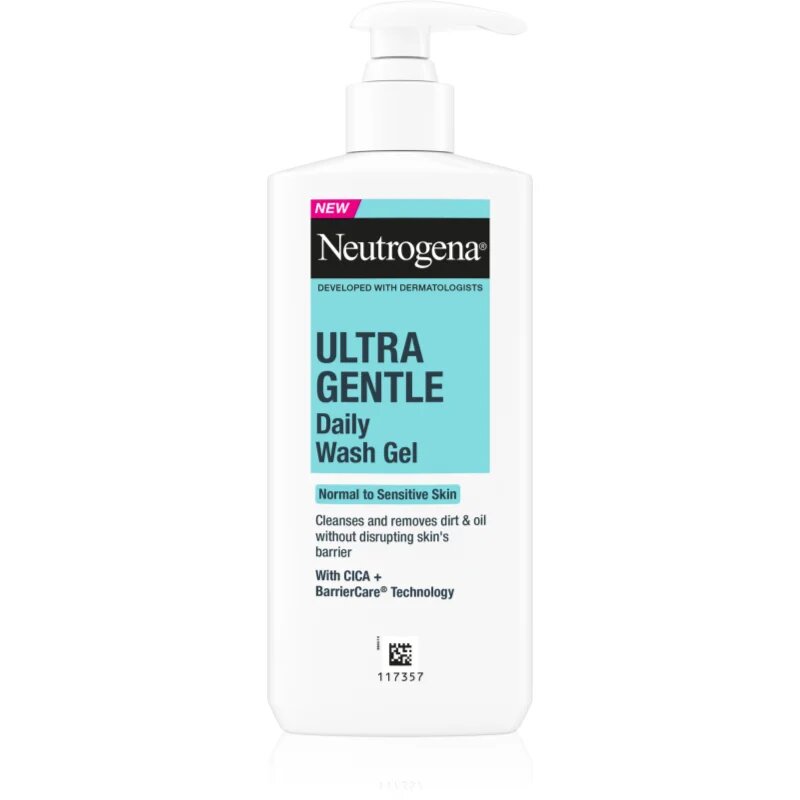 Neutrogena Ultra Gentle tisztító gél 200 ml
