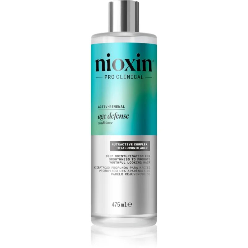 Nioxin Age defense Conditioner hidratáló kondicionáló öregedés ellen minden hajtípusra 475 ml