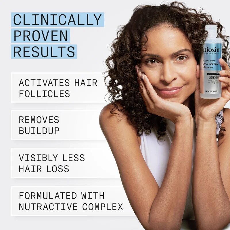 Nioxin Anti-Hair Loss Shampoo sampon hajhullás ellen 240 ml