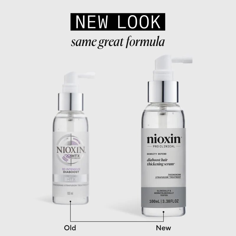 Nioxin Density Defend Diaboost Hair Thickening Serum hajkúra a haj átmérőjének megerősítésére azonnali hatással 100 ml
