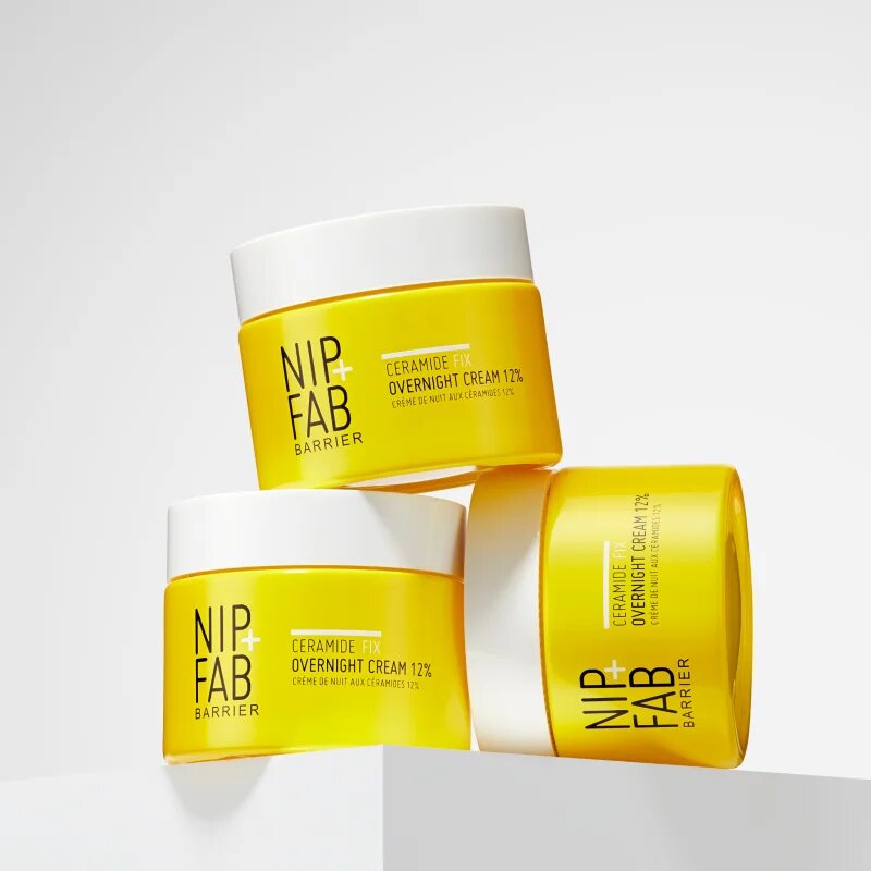 NIP+FAB Ceramide Fix 12 % éjszakai regeneráló krém ceramidokkal 50 ml