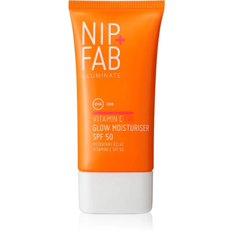 NIP+FAB Vitamin C Fix Glow Moisturiser élénkítő arckrém SPF 50 50 ml