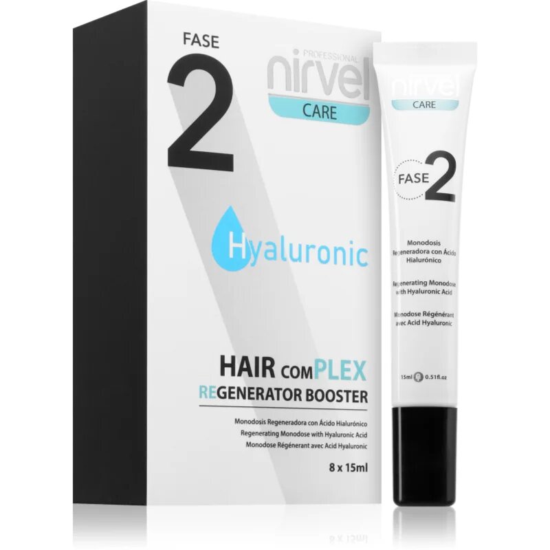 Nirvel Fase 2 regeneráló kúra a károsult hajra 8x15 ml