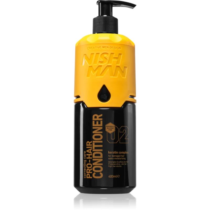Nish Man 02 hajkondicionáló uraknak 400 ml