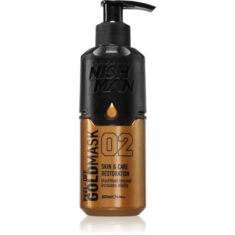 Nish Man 02 lehúzható maszk 200 ml