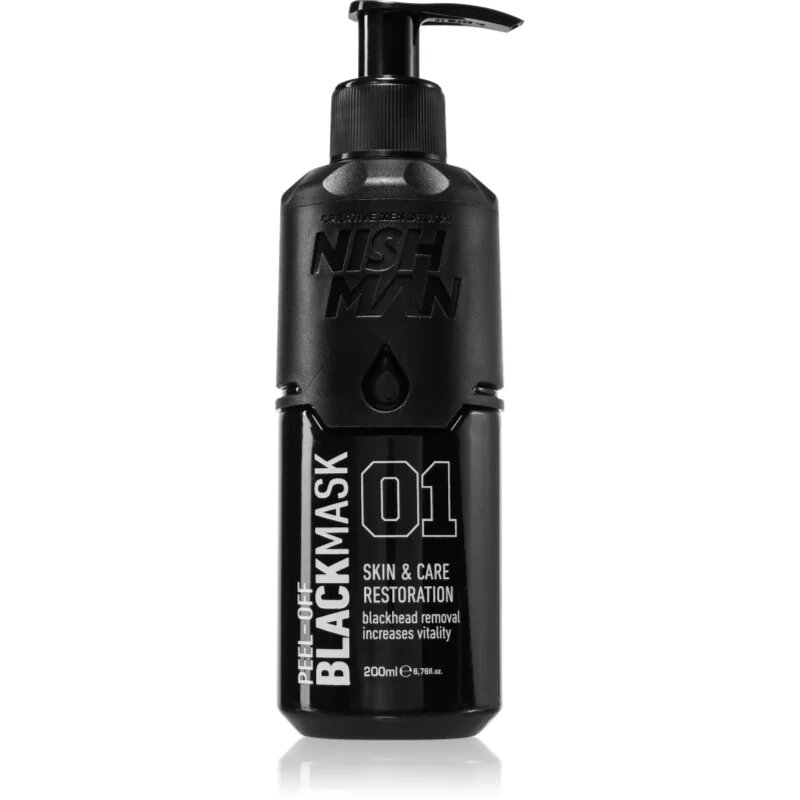 Nish Man Peel-Off Mask fekete lehúzható maszk uraknak 200 ml