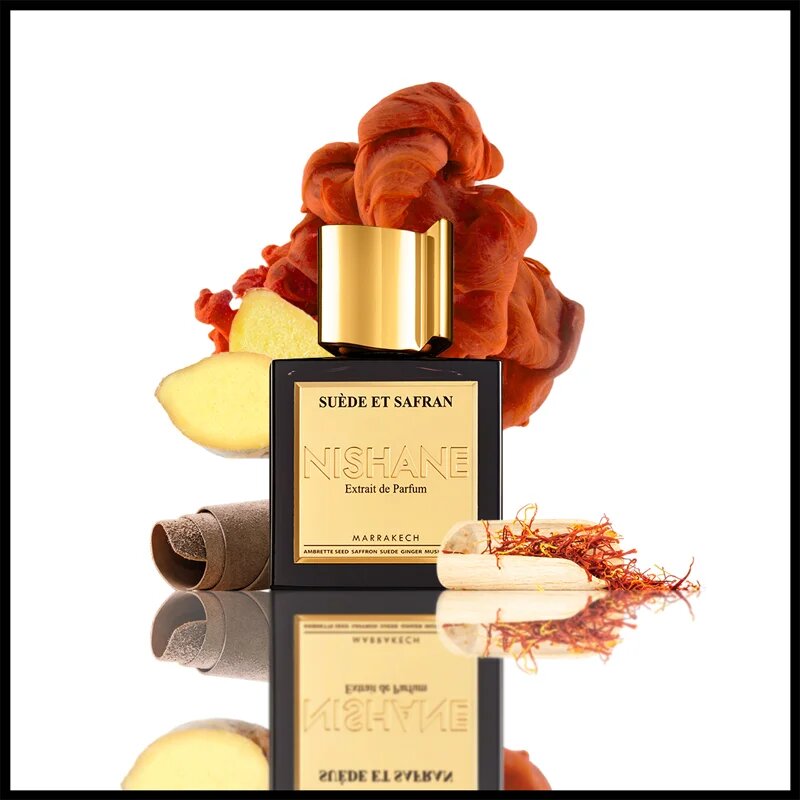 Nishane Suede et Safran parfüm kivonat unisex 50 ml