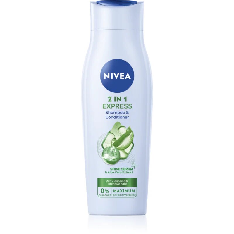 Nivea 2in1 Care Express Protect & Moisture sampon és kondicionáló 2 in1 250 ml