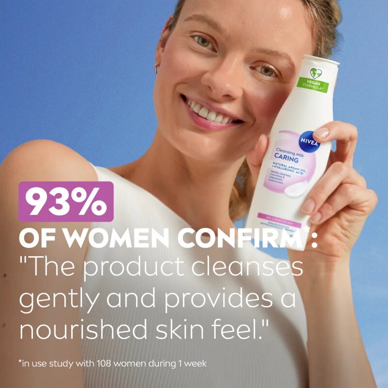 Nivea Almond Oil tisztító tej mandulaolajjal 200 ml