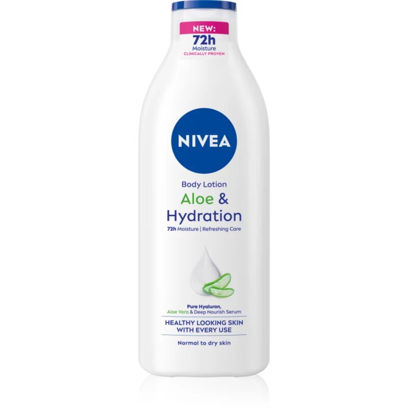 Nivea Aloe & Hydration könnyű testápoló krém 400 ml