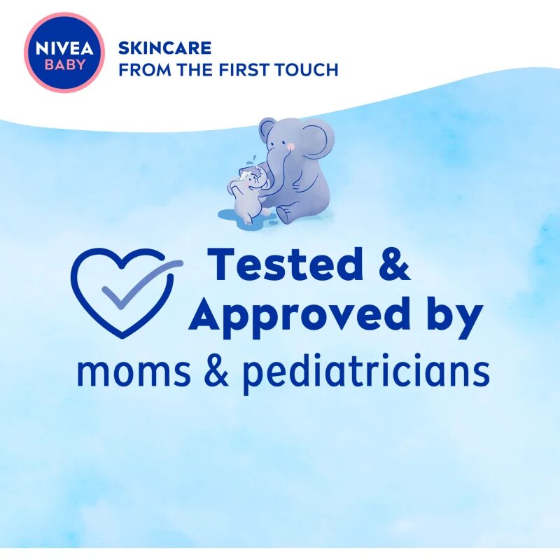 Nivea BABY gyengéd tusfürdő gél 450 ml