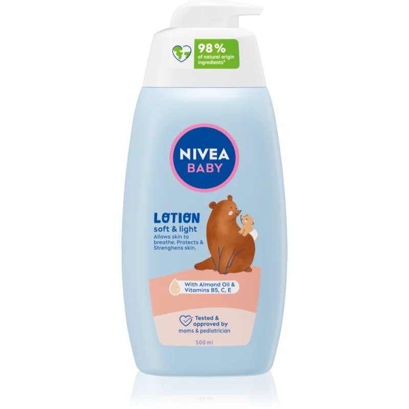Nivea BABY hidratáló testápoló tej 500 ml