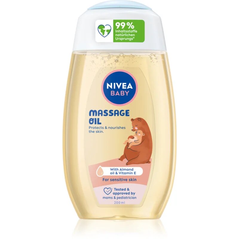 Nivea BABY masszázsolaj 200 ml