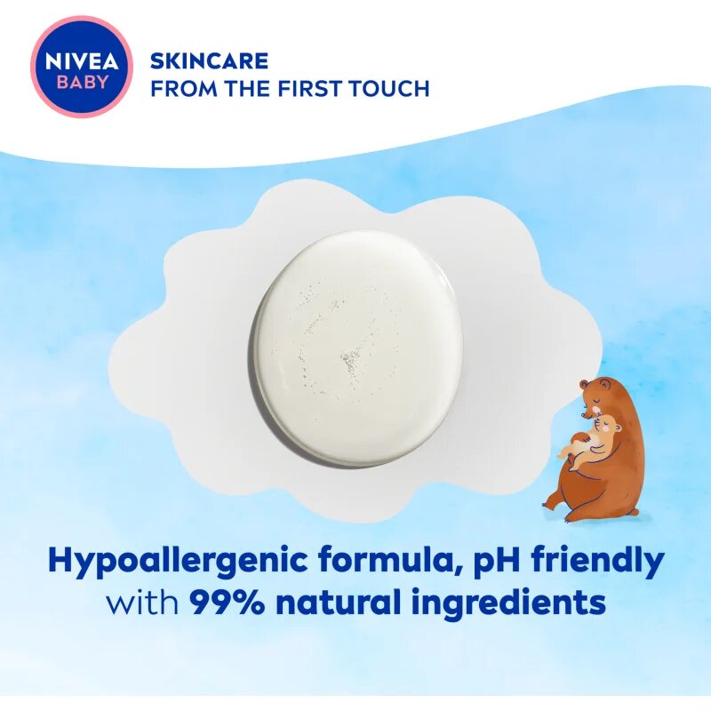 Nivea BABY masszázsolaj 200 ml
