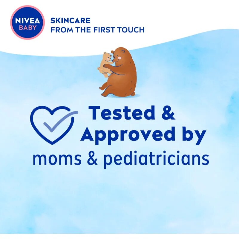 Nivea BABY Soft hidratáló krém arcra és testre 200 ml