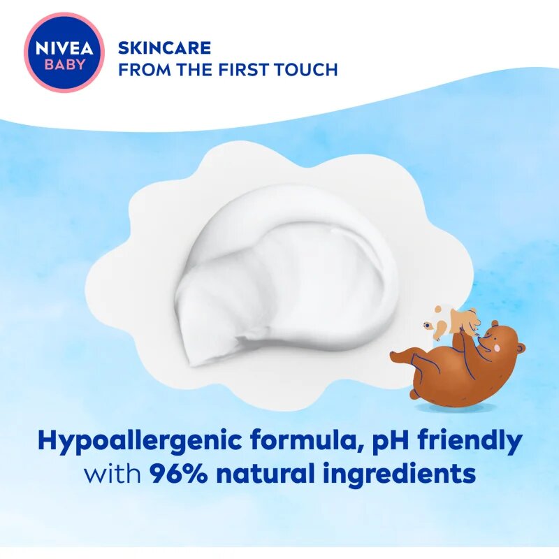 Nivea BABY többfunkciós krém arcra és testre 75 ml