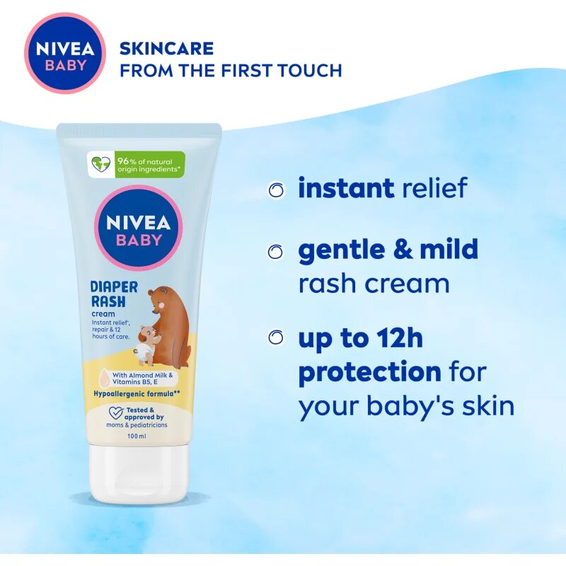 Nivea BABY védőkrém mindennapos babapopsi-ápoláshoz 100 ml