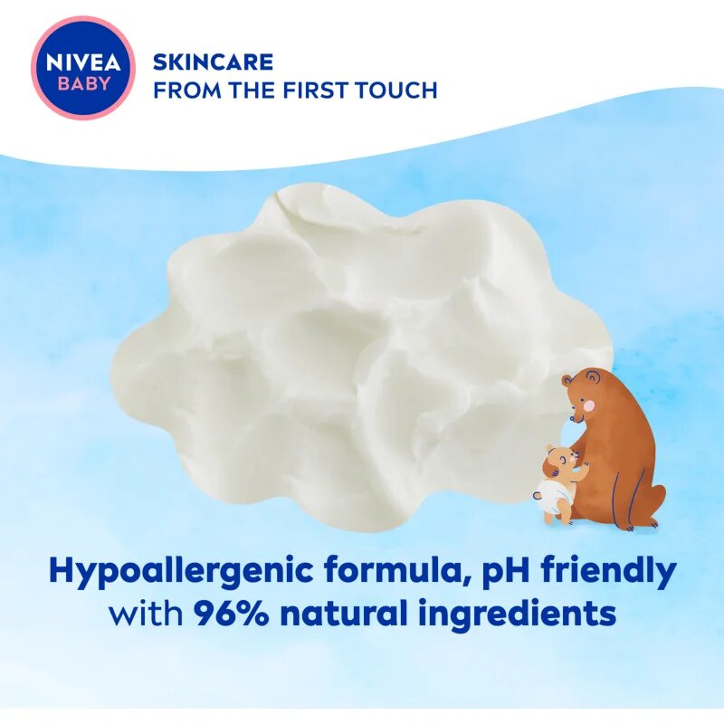 Nivea BABY védőkrém mindennapos babapopsi-ápoláshoz 100 ml