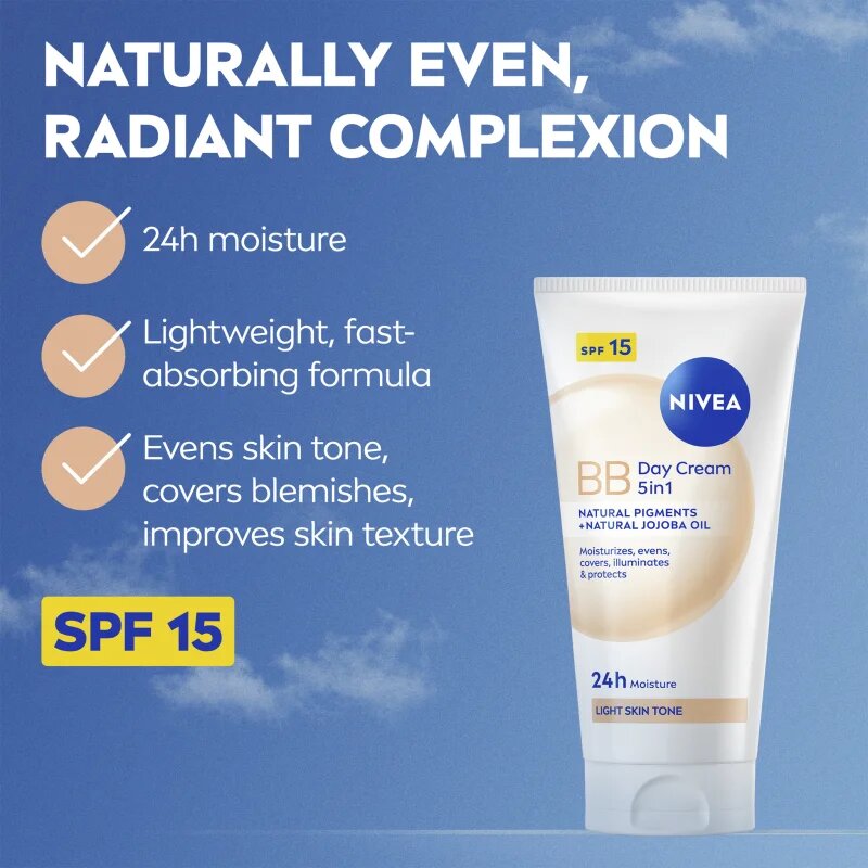 Nivea BB Cream nappali krém árnyalat Light 50 ml