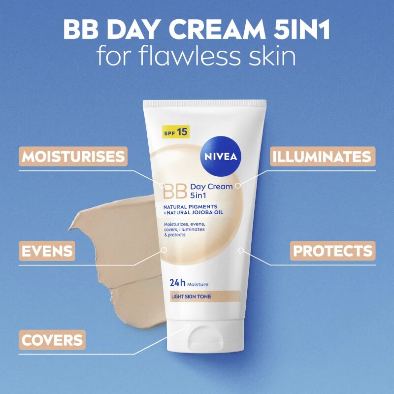 Nivea BB Cream nappali krém árnyalat Light 50 ml